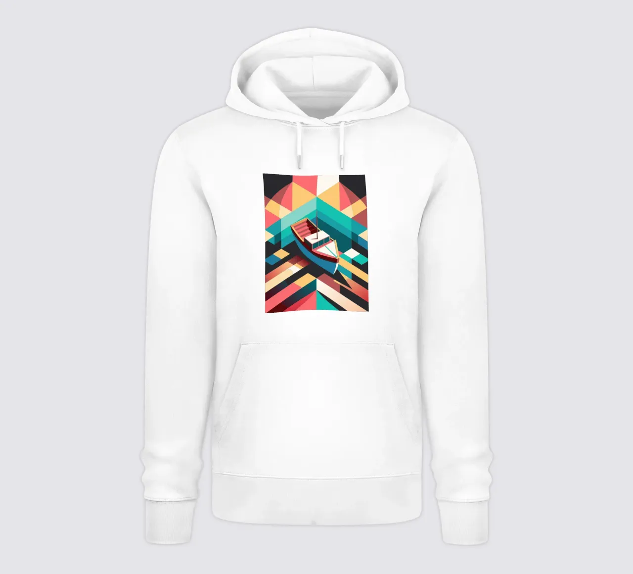 ship vector art hoodie by Elfath
