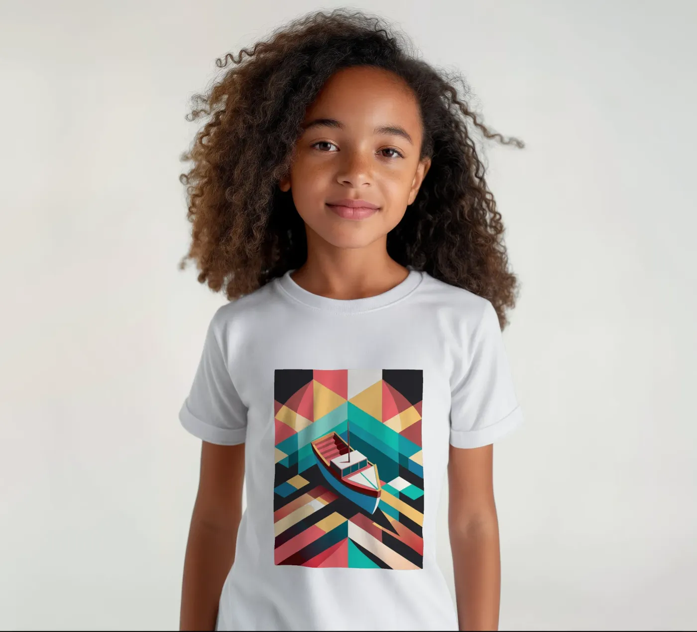 nave arte vettoriale t-shirt bambini da Elfath