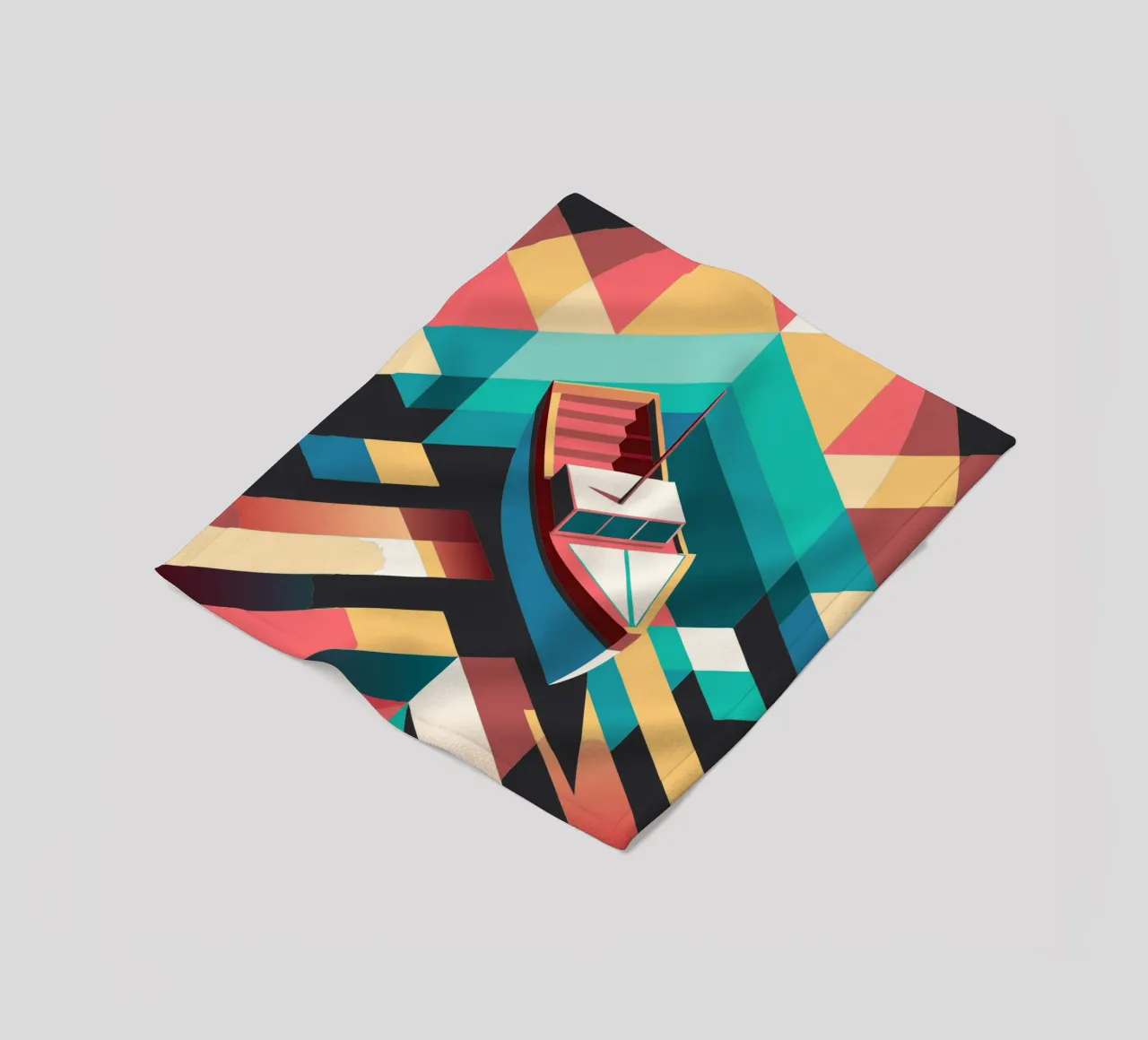 scheepsvector kunst fleecedeken van Elfath