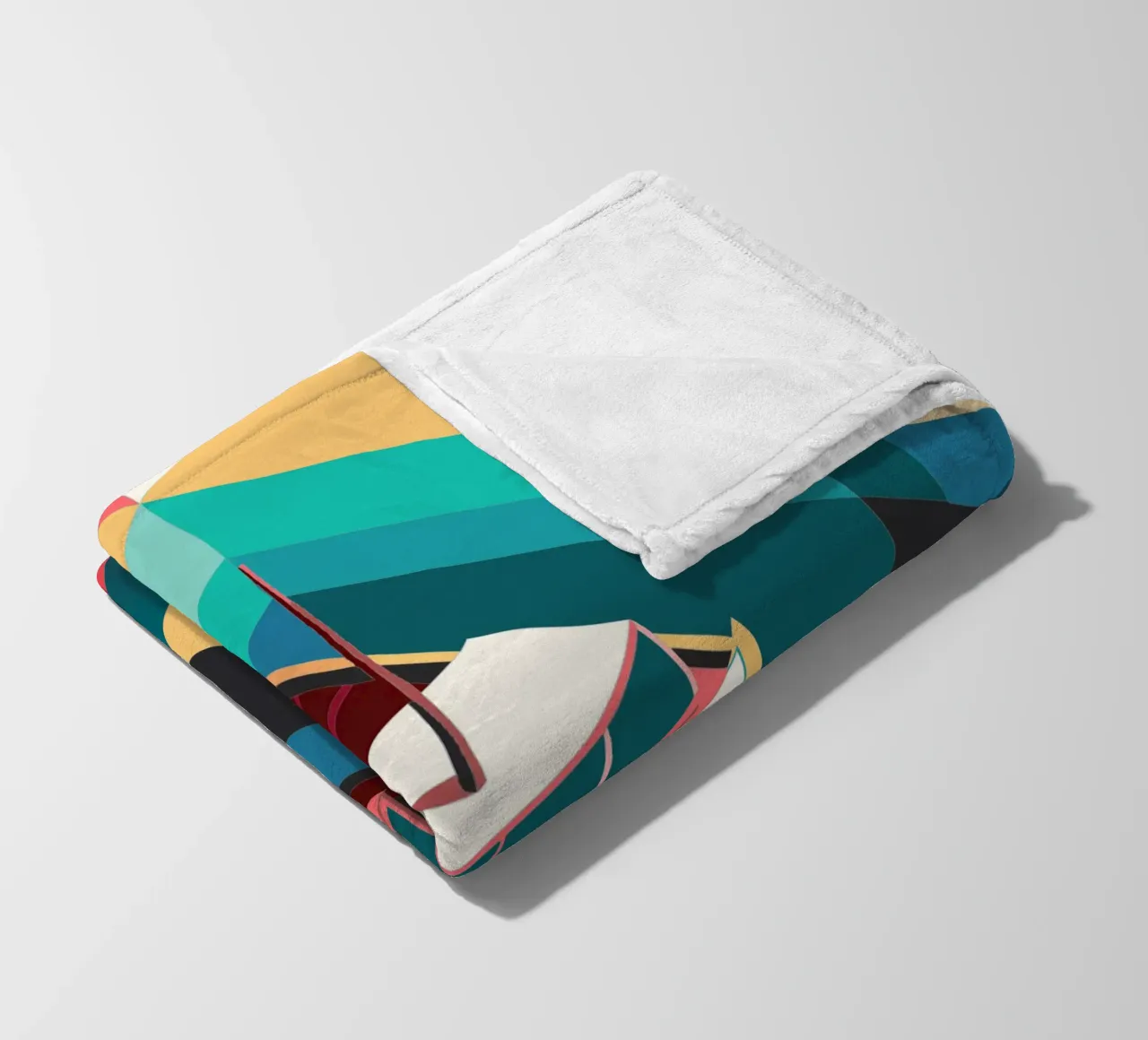 scheepsvector kunst fleecedeken van Elfath