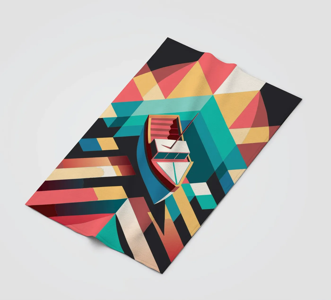 scheepsvector kunst fleecedeken van Elfath