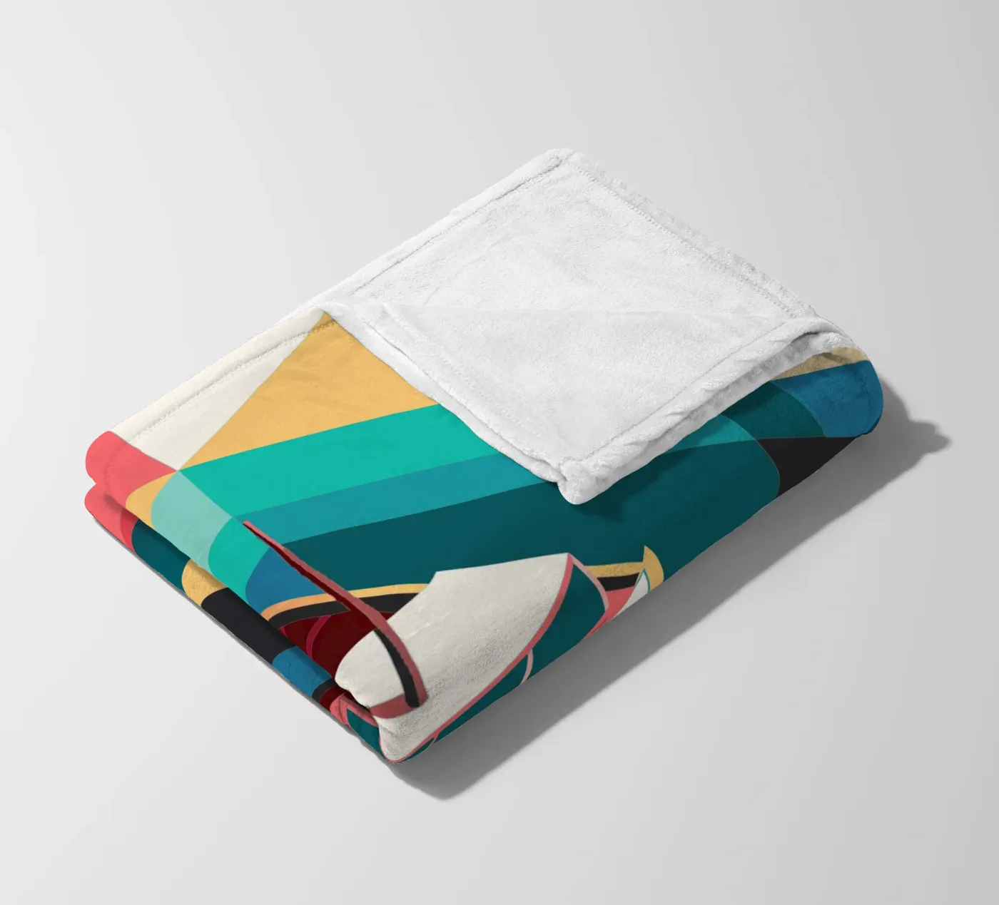 scheepsvector kunst fleecedeken van Elfath