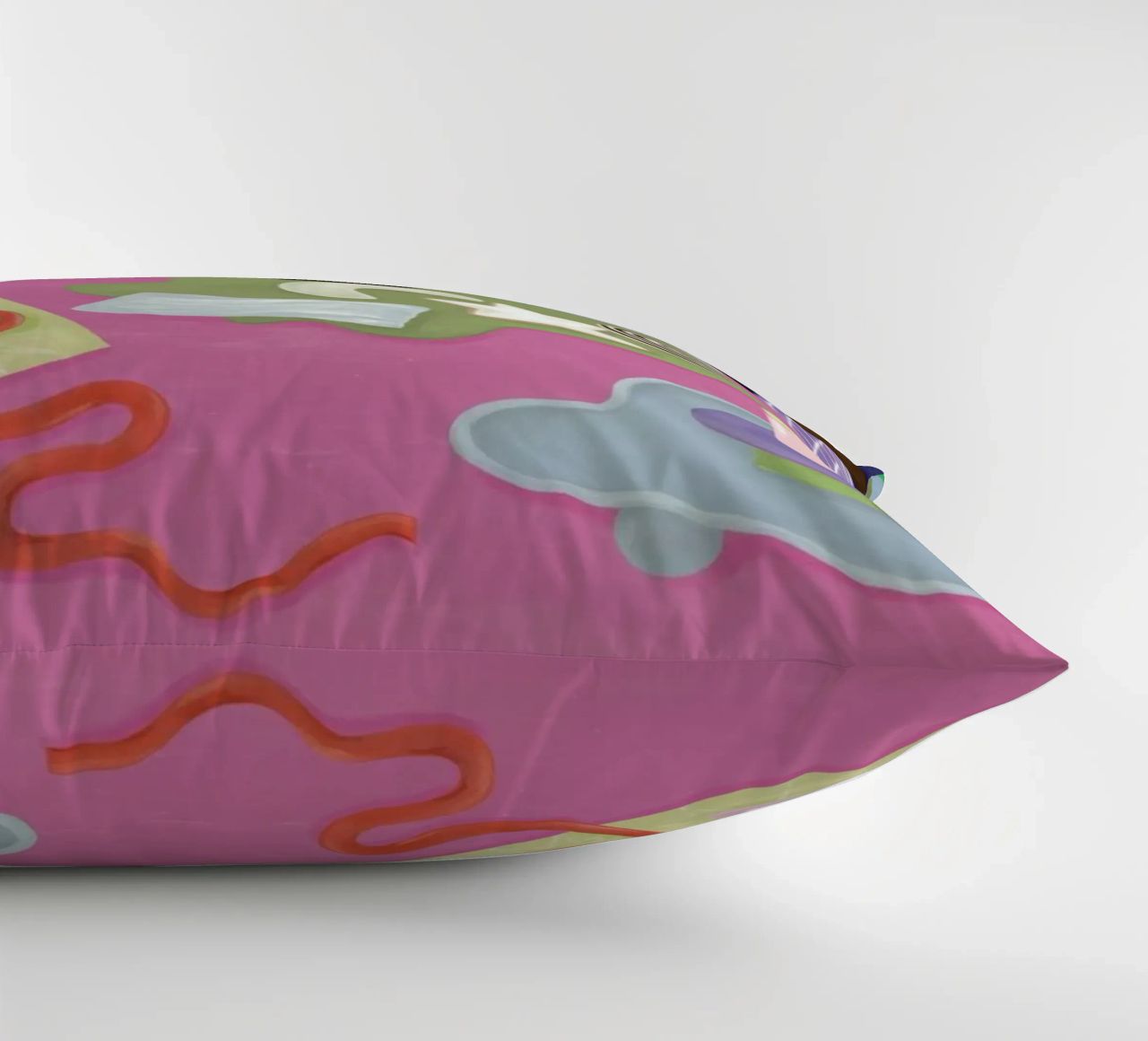 Happy Holidays decorative cushion by Frauke Schyroki