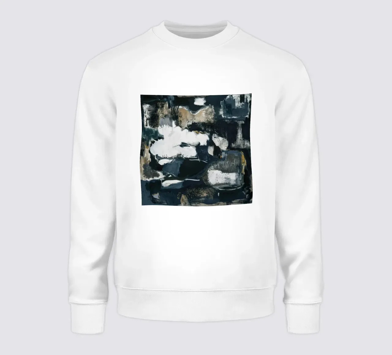 Holzkohle Stein Textur Sweatshirt von Dream Spectrum
