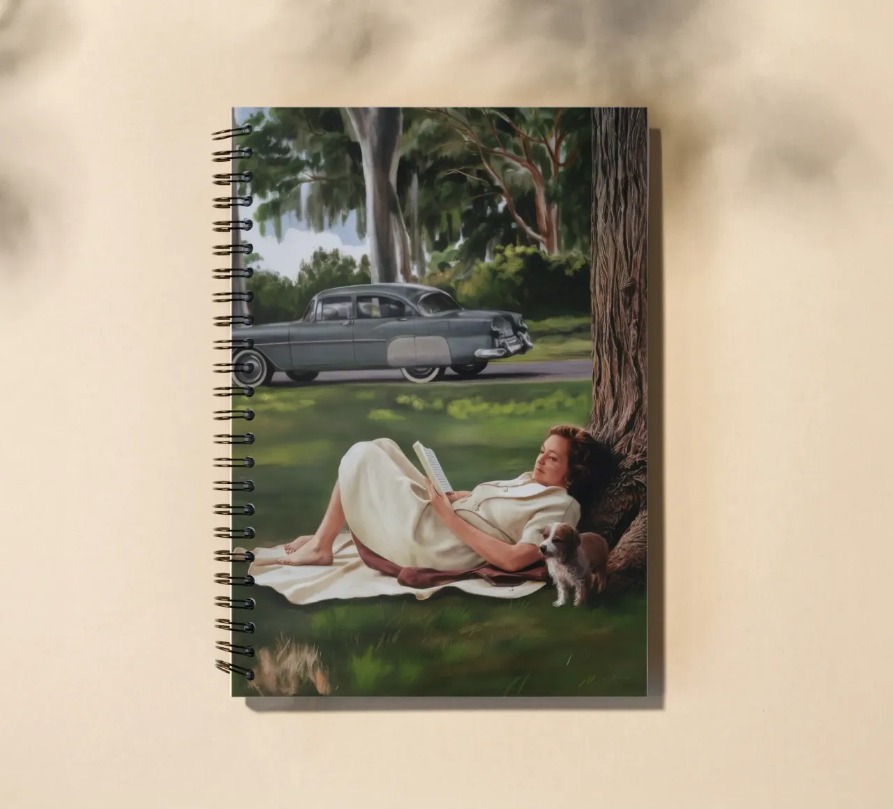 Sueño de verano Reposo cuaderno de espiral de Silk Palette