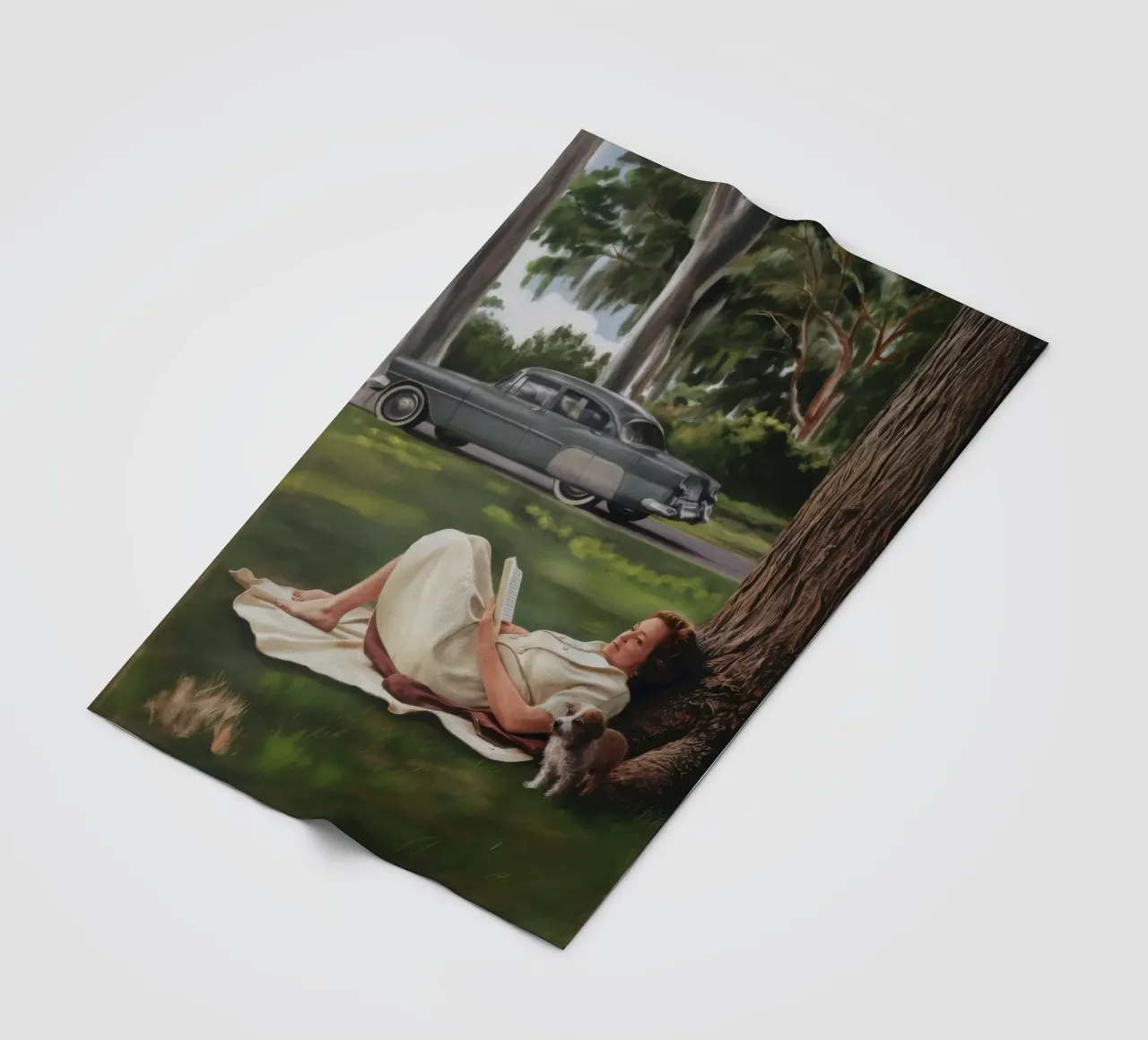 Rêverie d'été plaid polaire de Silk Palette