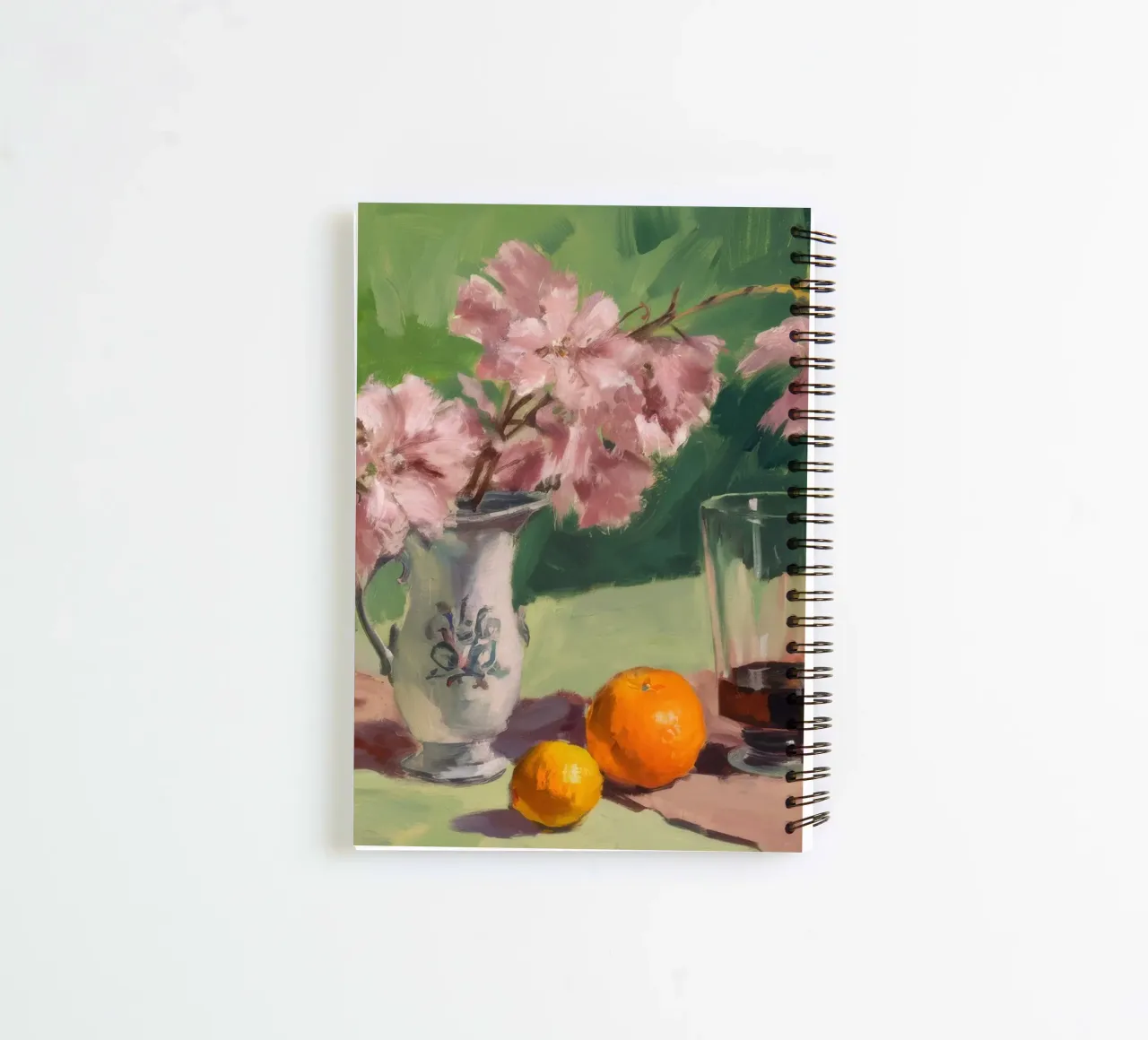 Petal Citrus Repose spiral notebook by Celestial Harmony