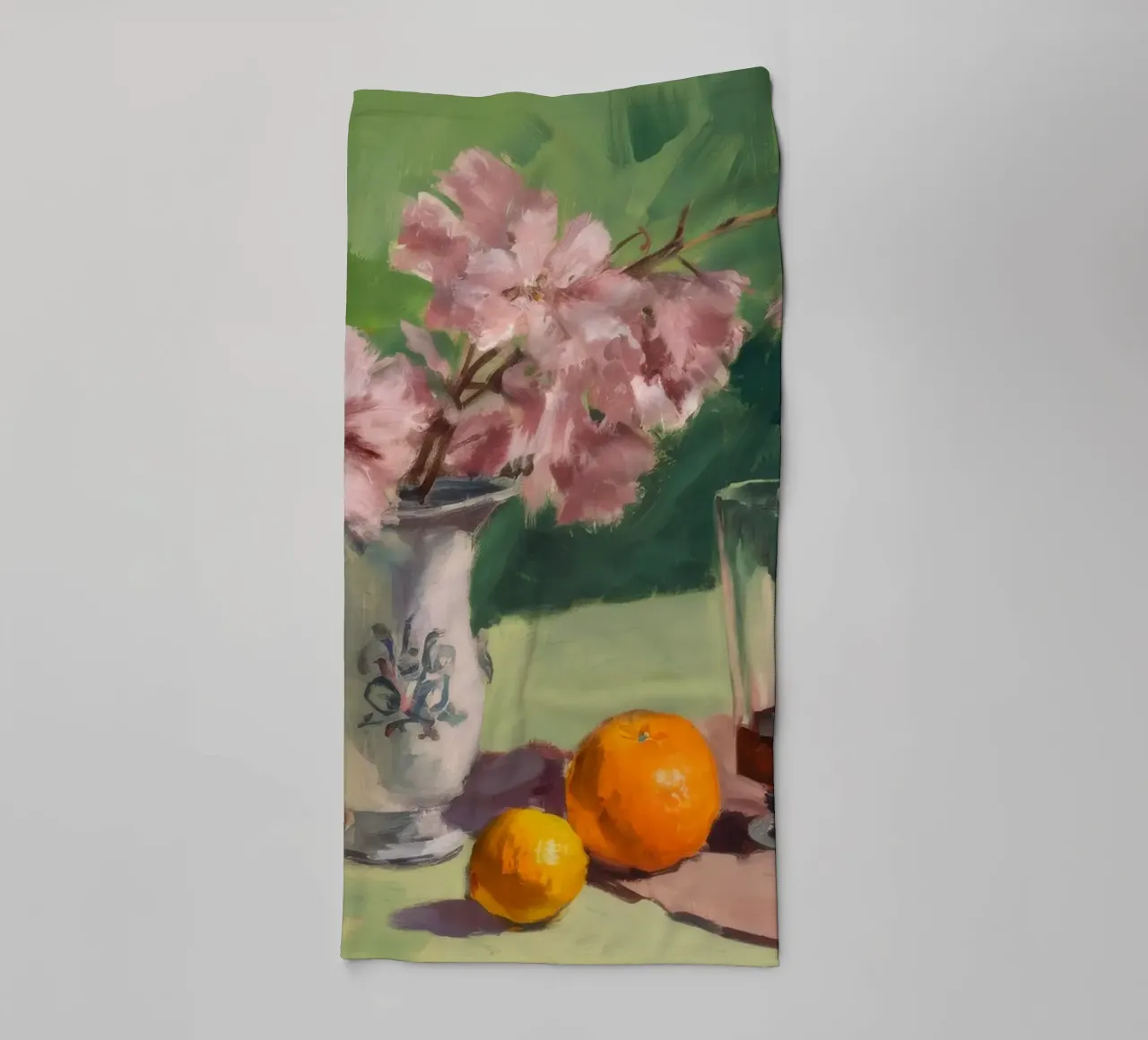 Petal Citrus Repose towel by Celestial Harmony