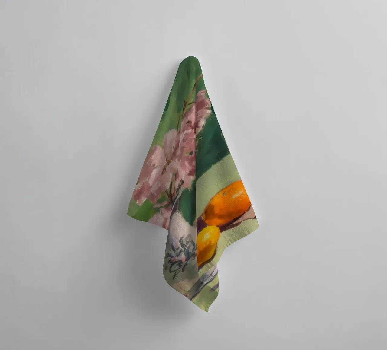 Petal Citrus Repose towel by Celestial Harmony