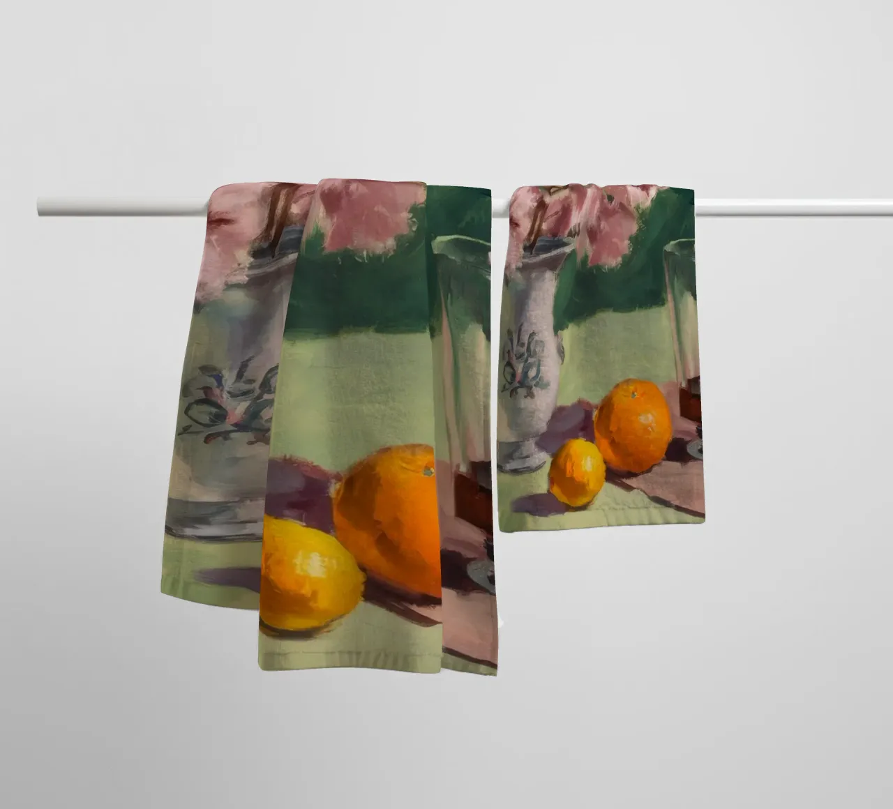 Petal Citrus Repose towel by Celestial Harmony