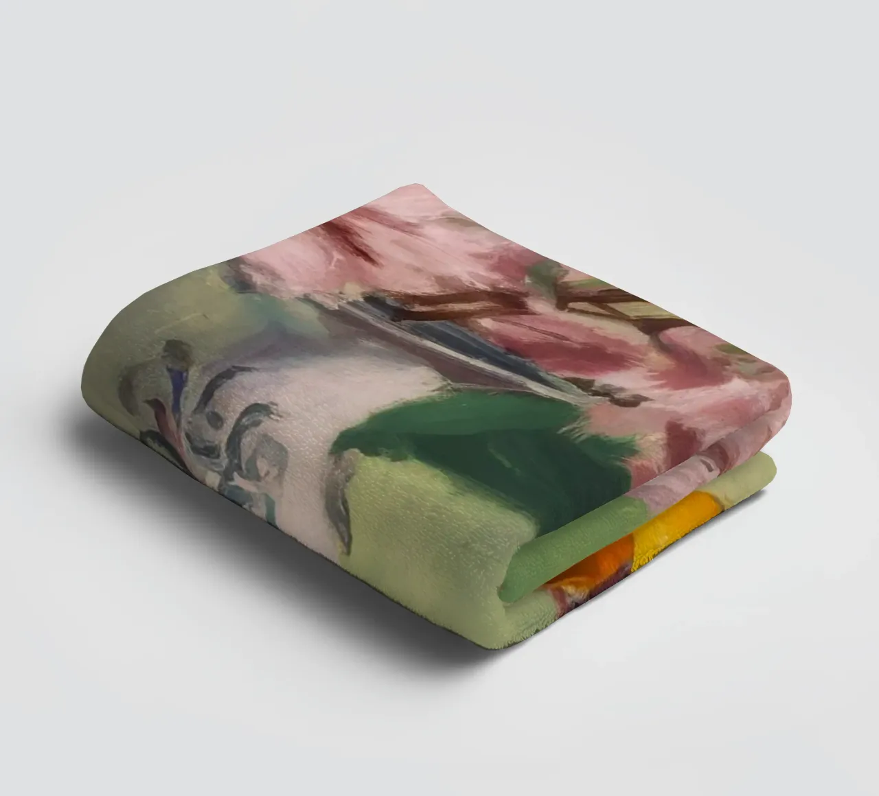 Petal Citrus Repose towel by Celestial Harmony
