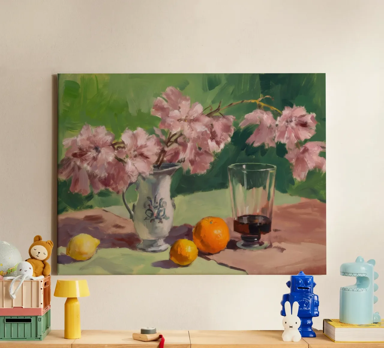 Pétale d'agrumes Repose toile de Celestial Harmony