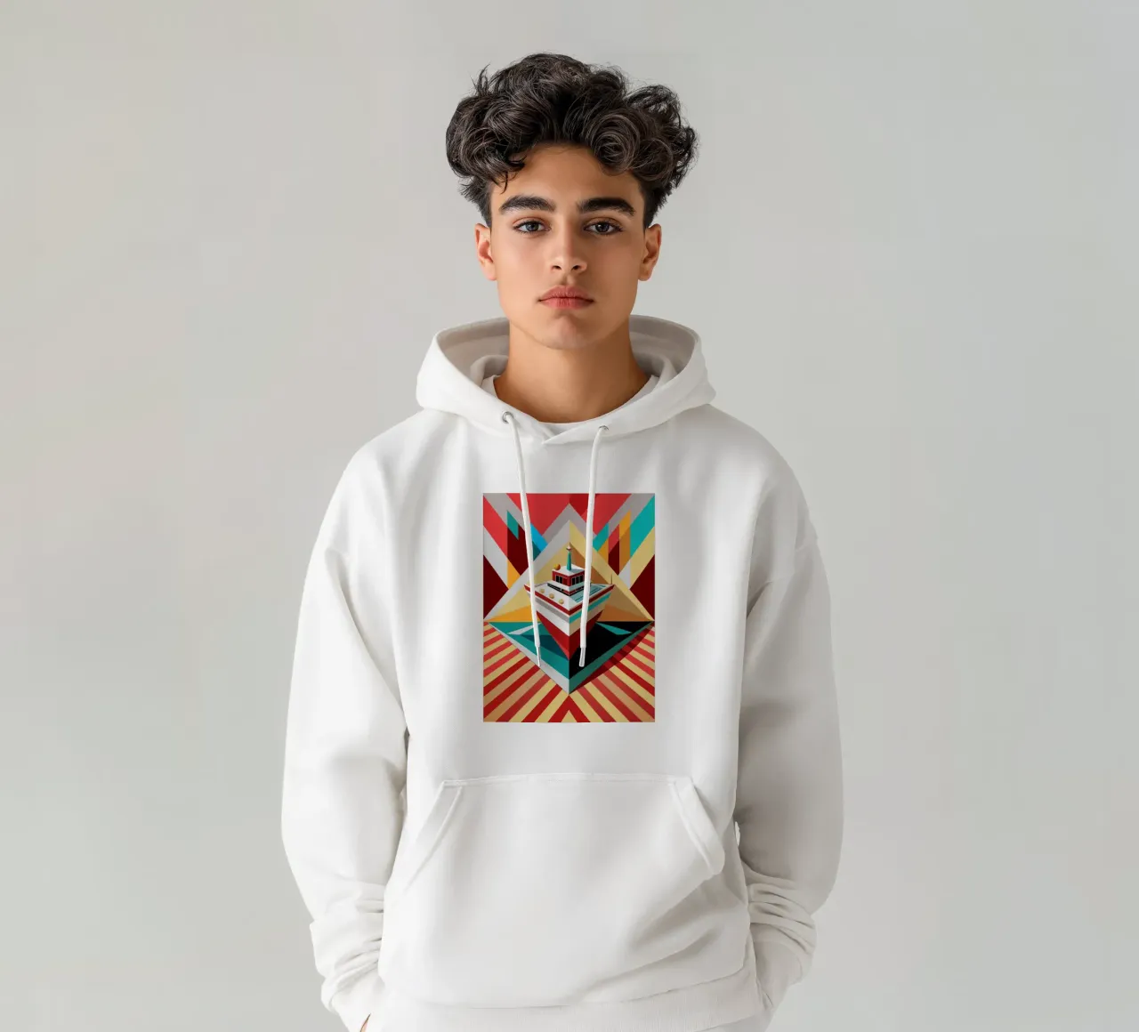 scheepsvector hoodie van Elfath