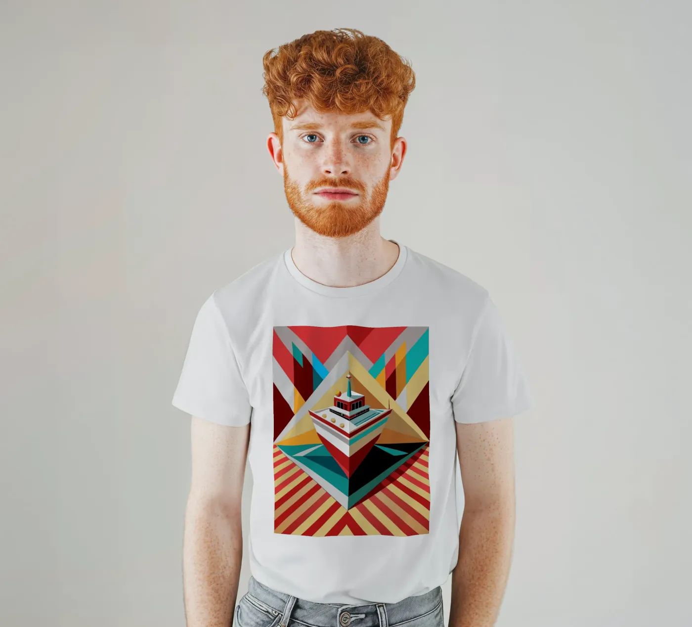ship vector t-shirt van Elfath