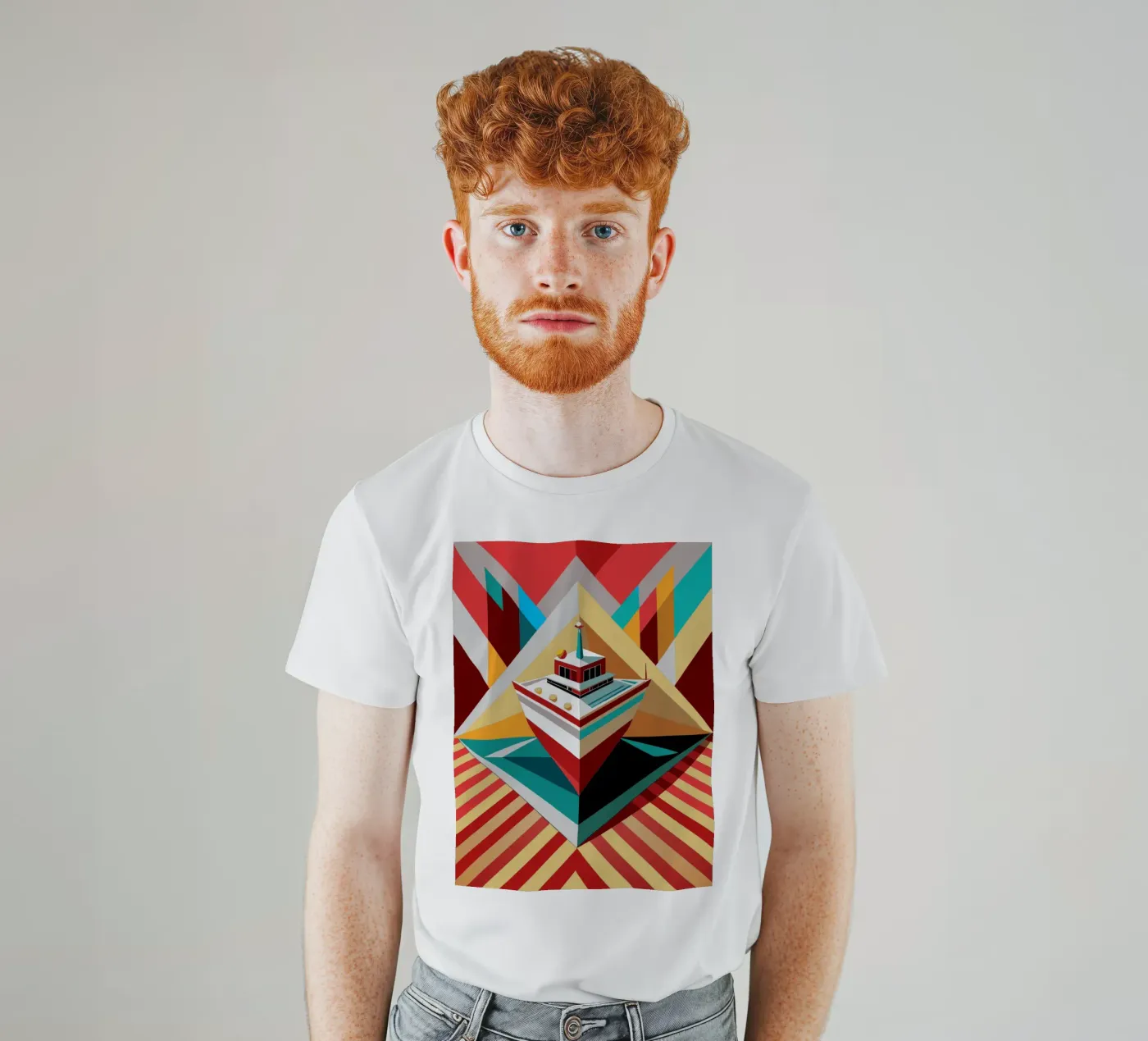 navire vectoriel t-shirt de Elfath