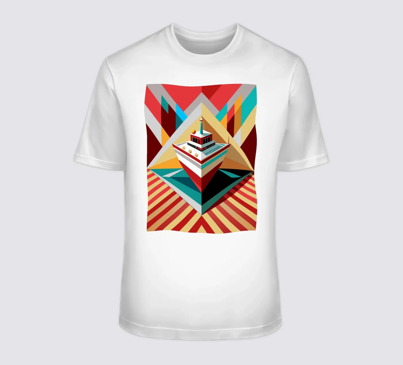 ship vector t-shirt van Elfath