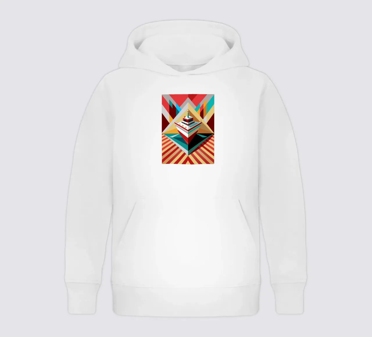 scheepsvector kinder hoodie van Elfath
