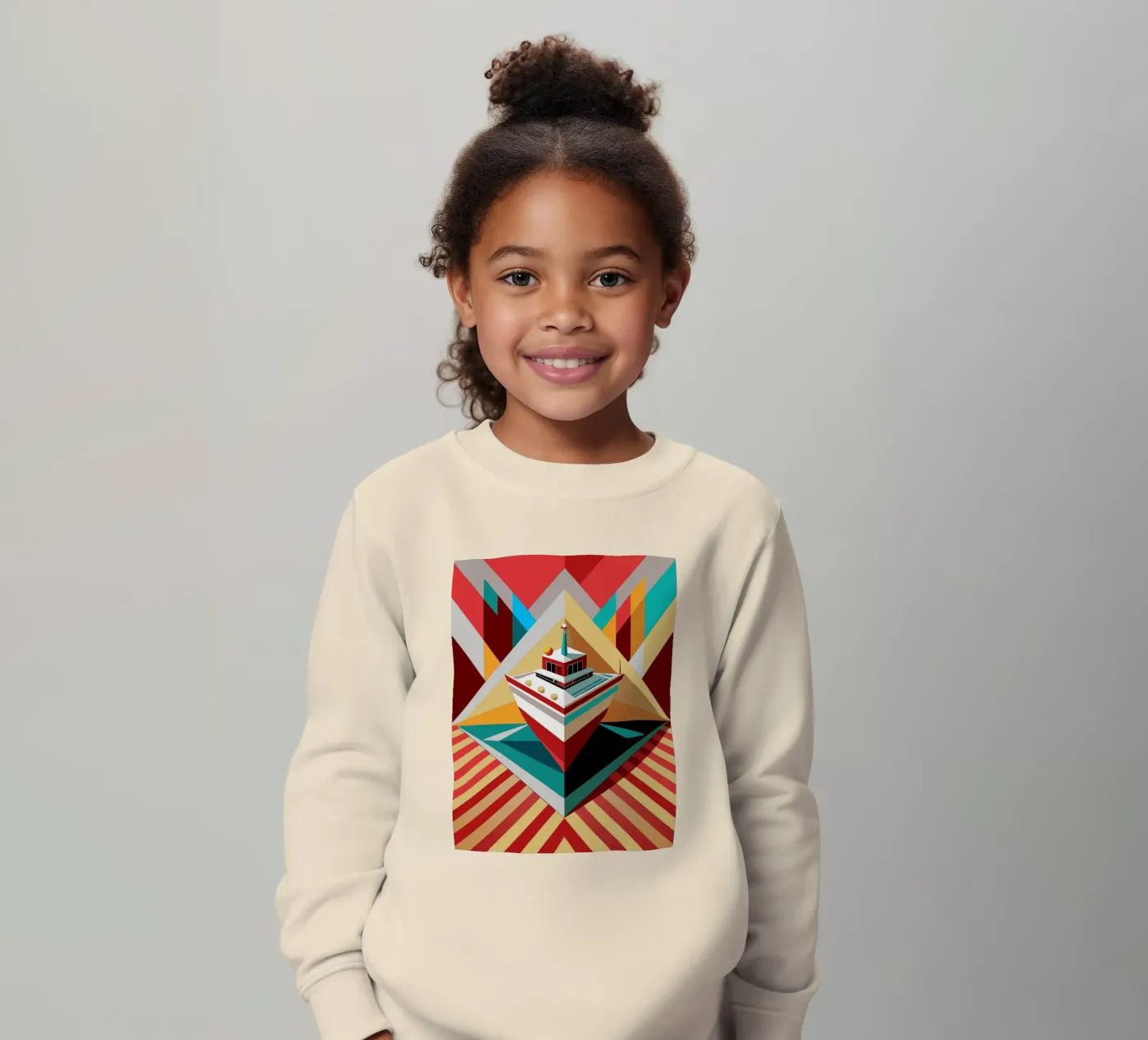 scheepsvector kinder sweatshirt van Elfath