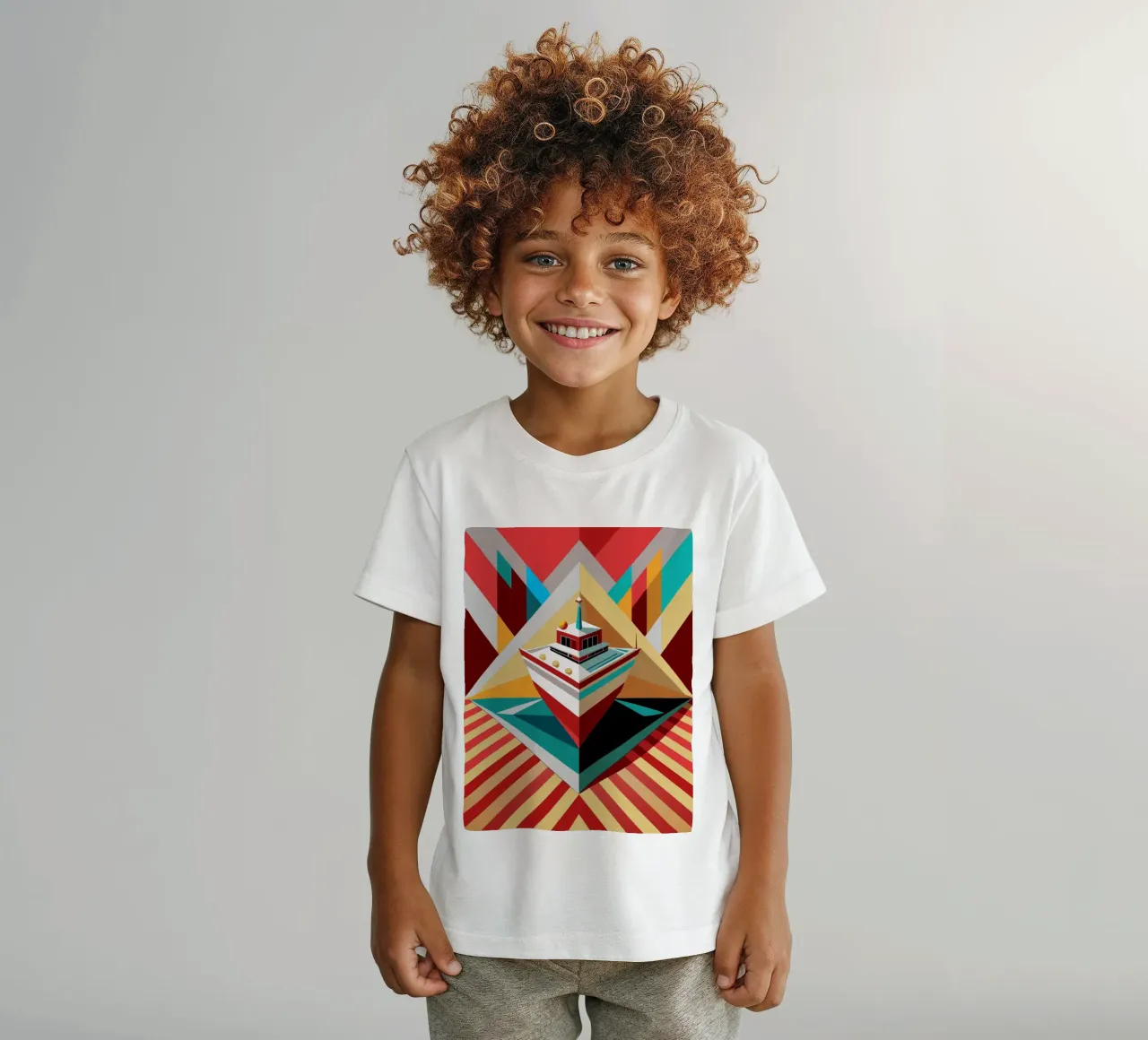 scheepsvector kinder t-shirt van Elfath
