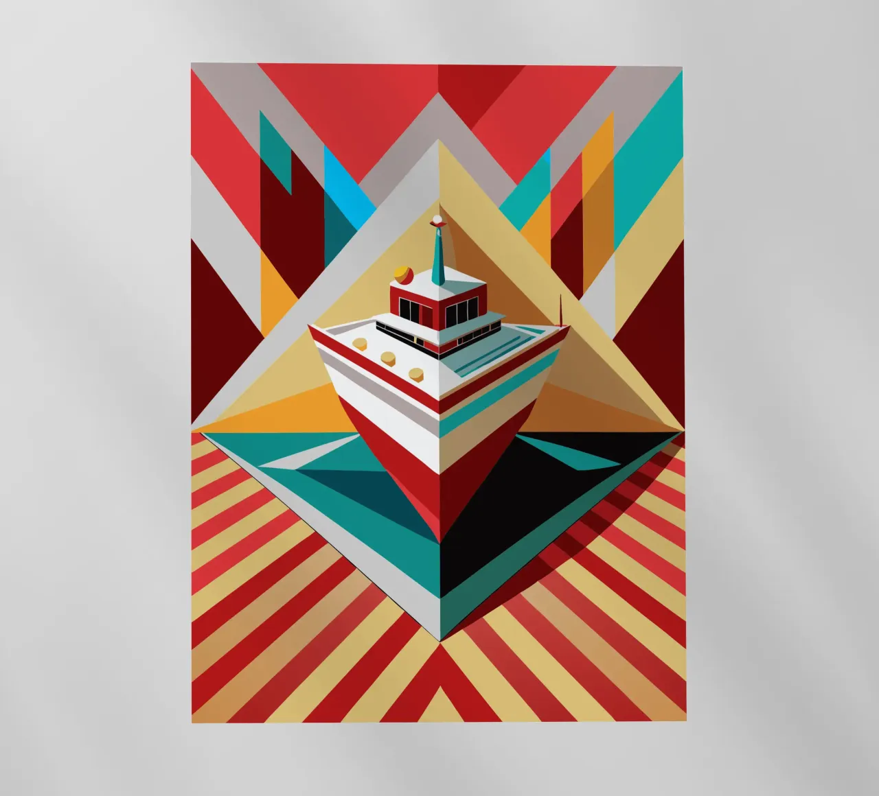 scheepsvector backlit folie van Elfath