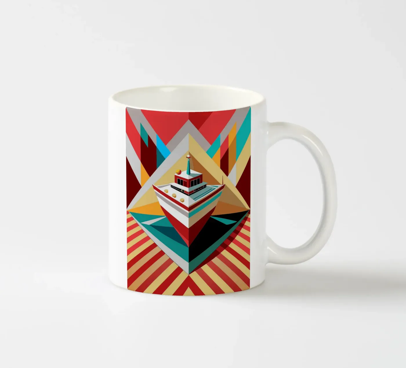 ship vector mug en céramique de Elfath