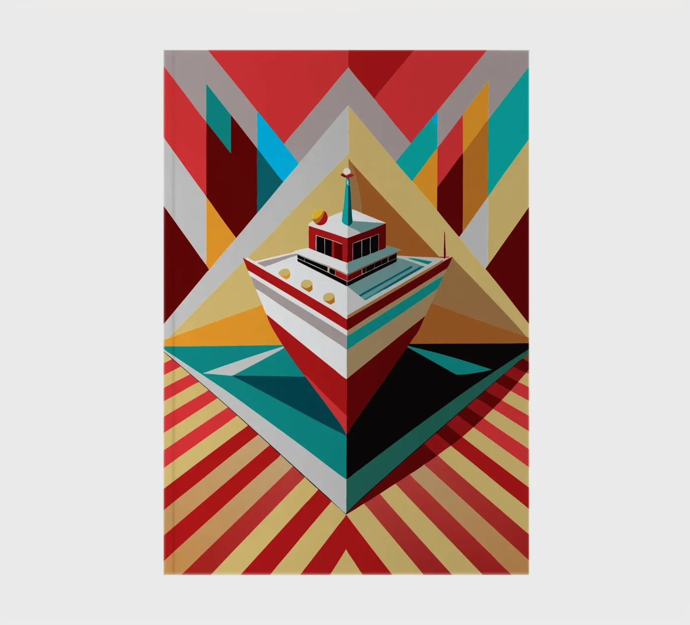 ship vector notebook by Elfath