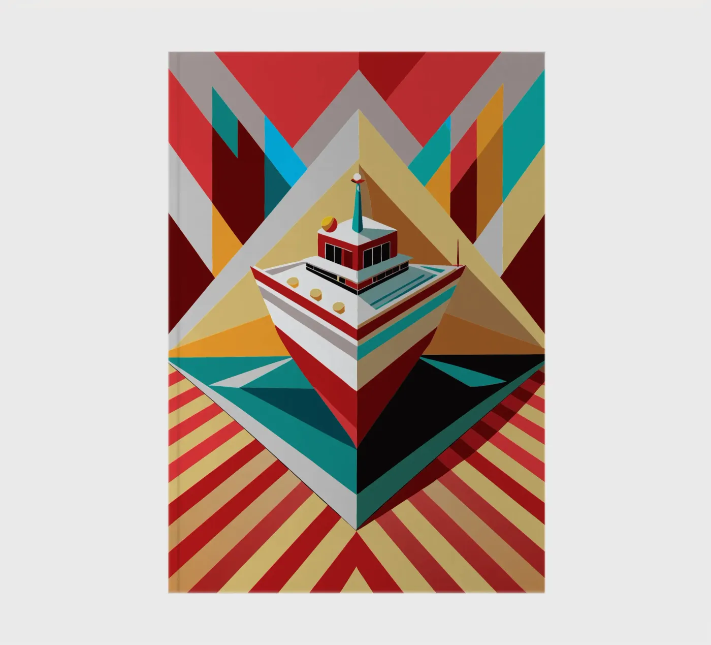 ship vector notebook by Elfath