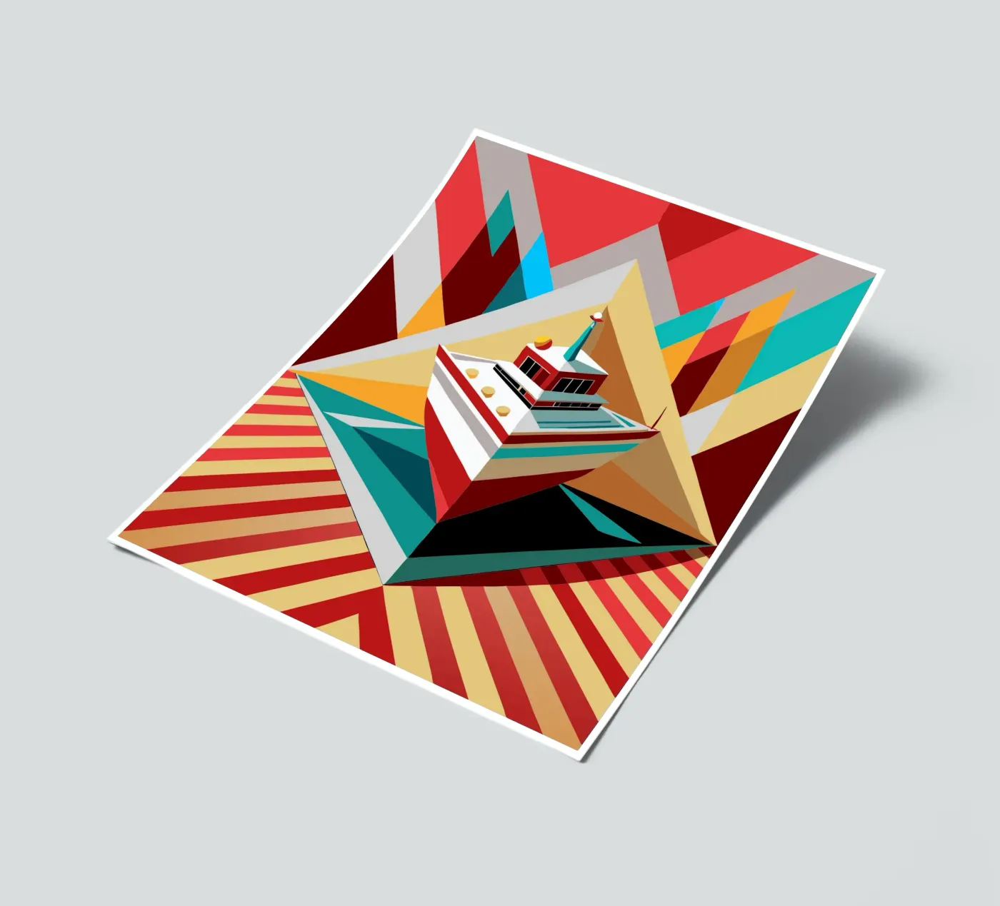 ship vector foglio adesivo da Elfath