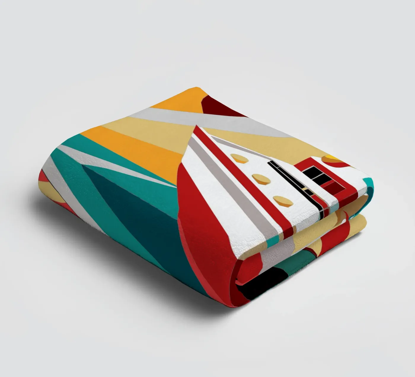 scheepsvector badhanddoek van Elfath