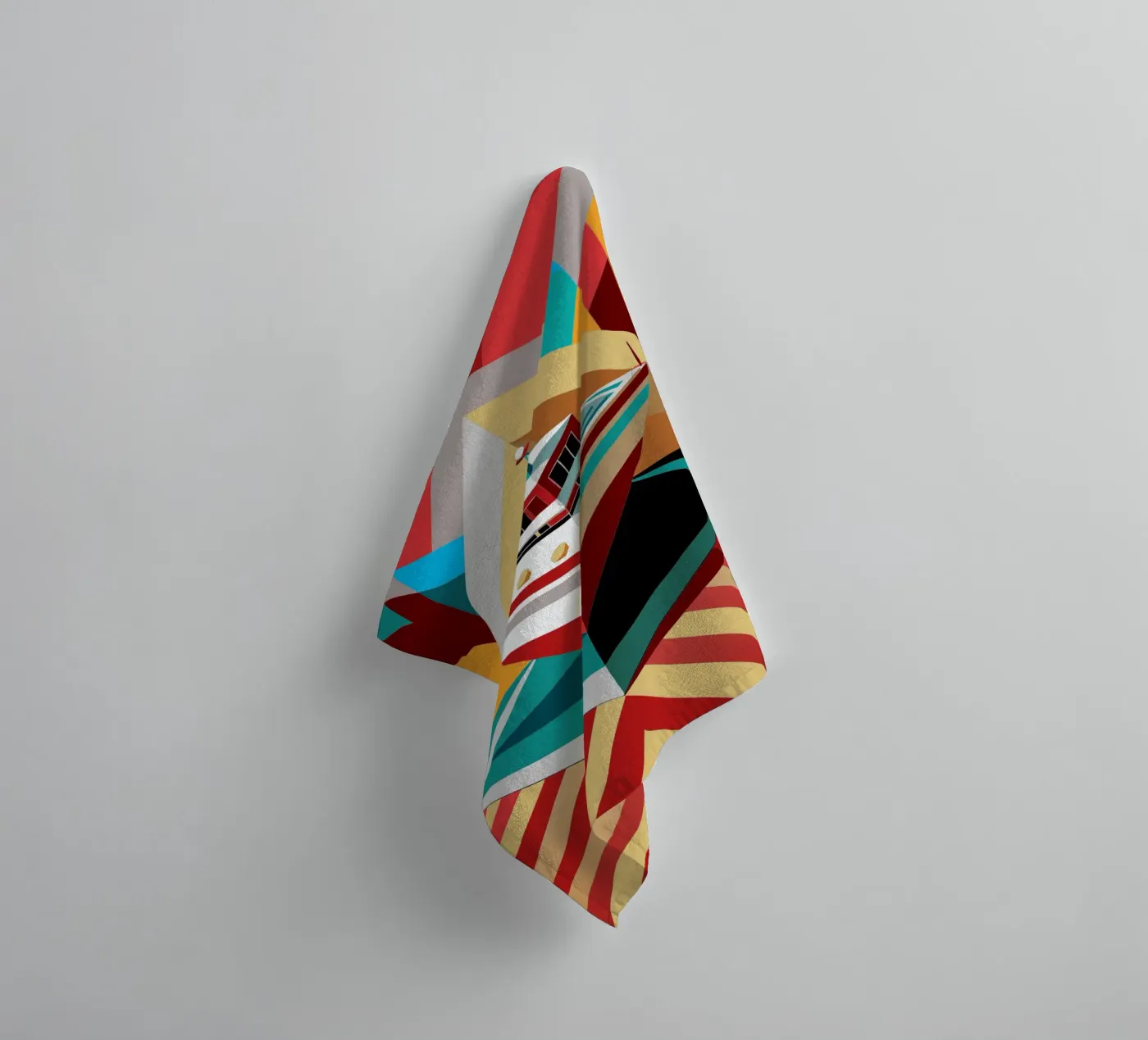 scheepsvector badhanddoek van Elfath