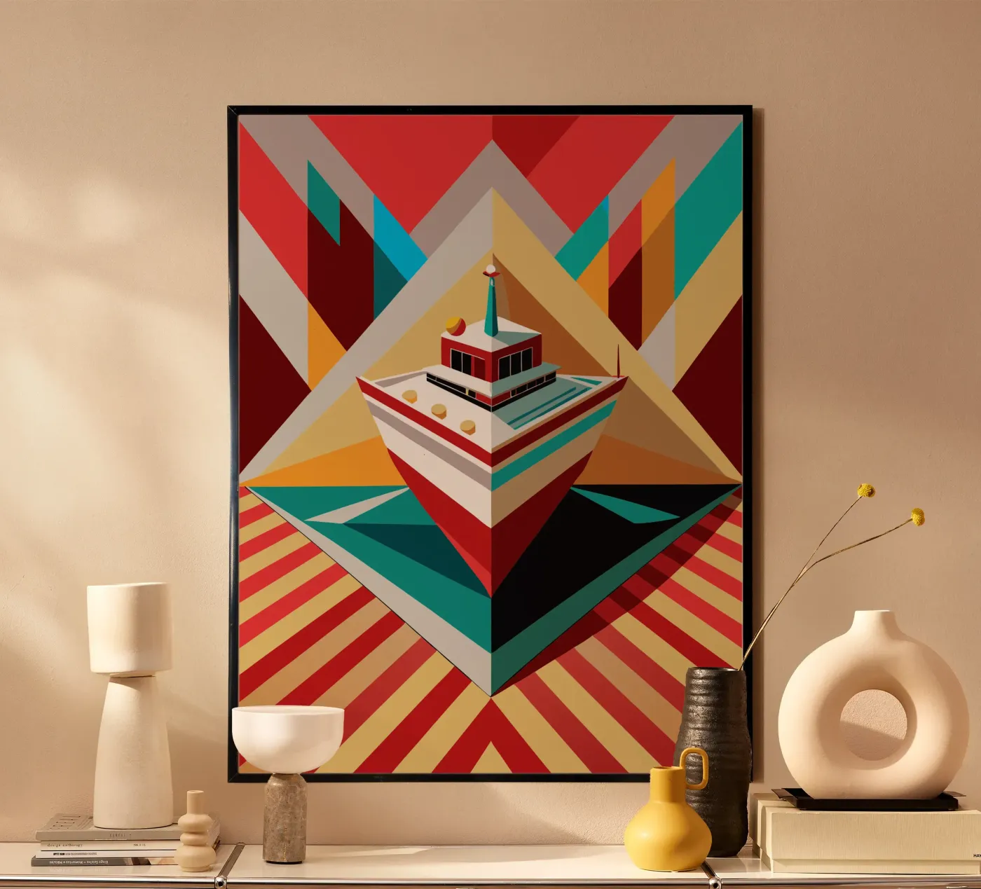 ship vector Poster von Elfath