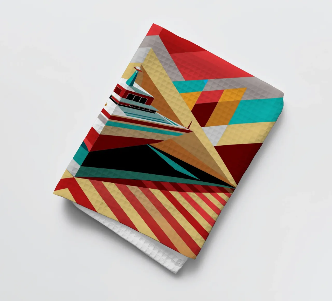 scheepsvector theedoek van Elfath