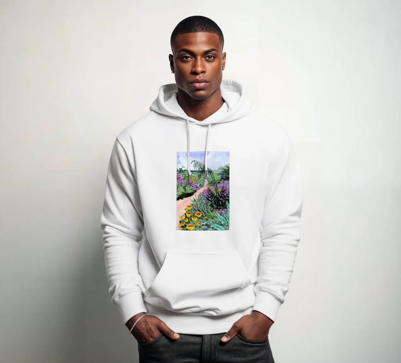 Pacific Path 2 Hoodie von Sarah Gesek