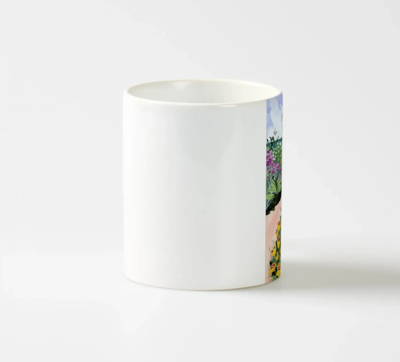 Pacific Path 2 ceramic mug by Sarah Gesek