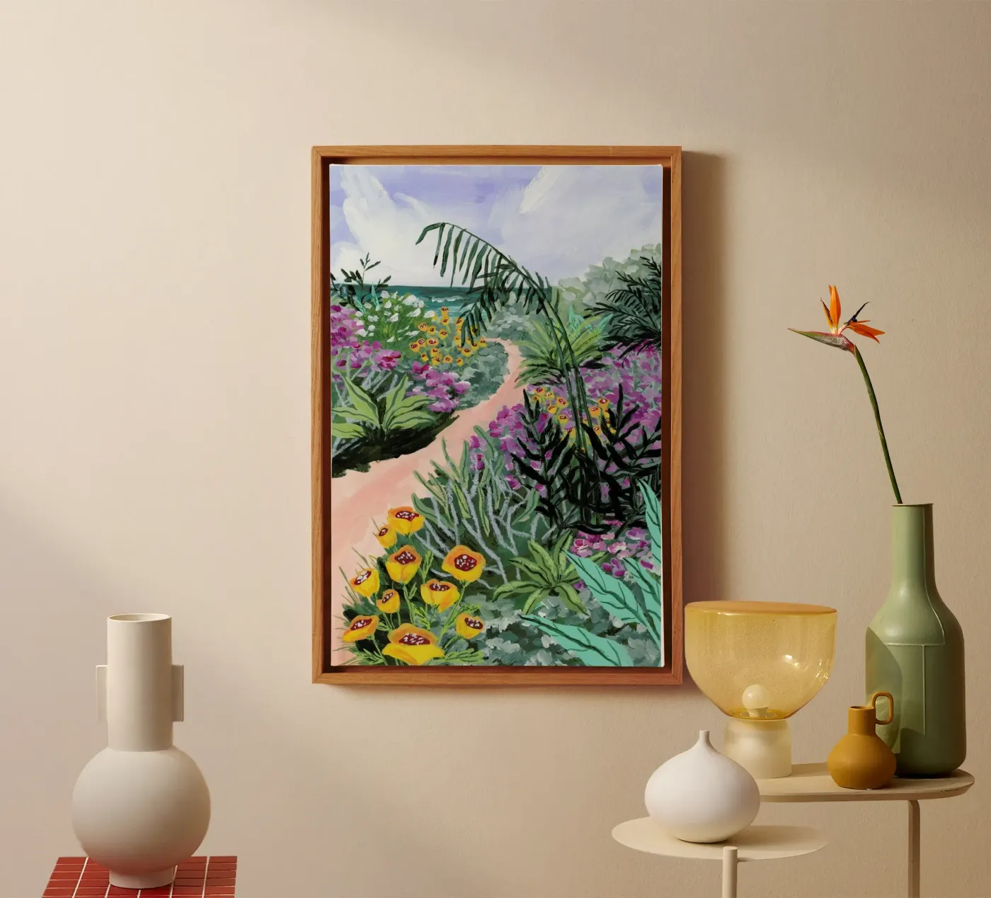 Pacific Path 2 tela da Sarah Gesek