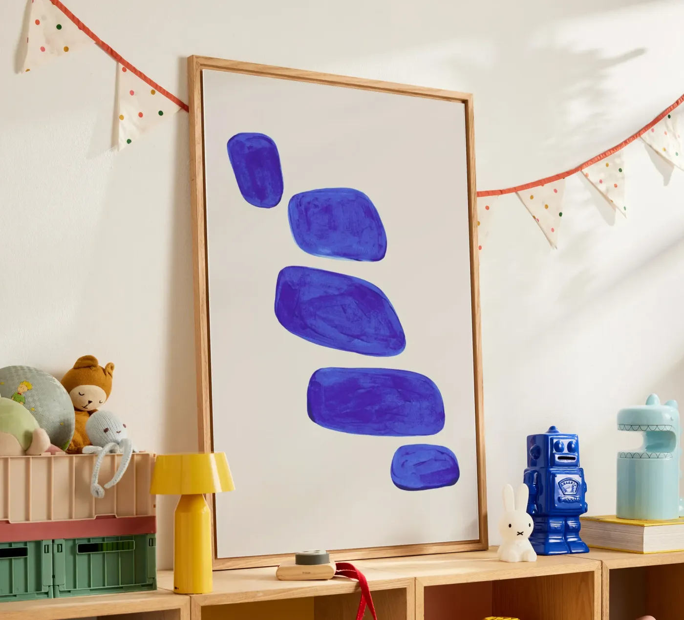 Ultramarine Pebbles plexiglass da EnShape