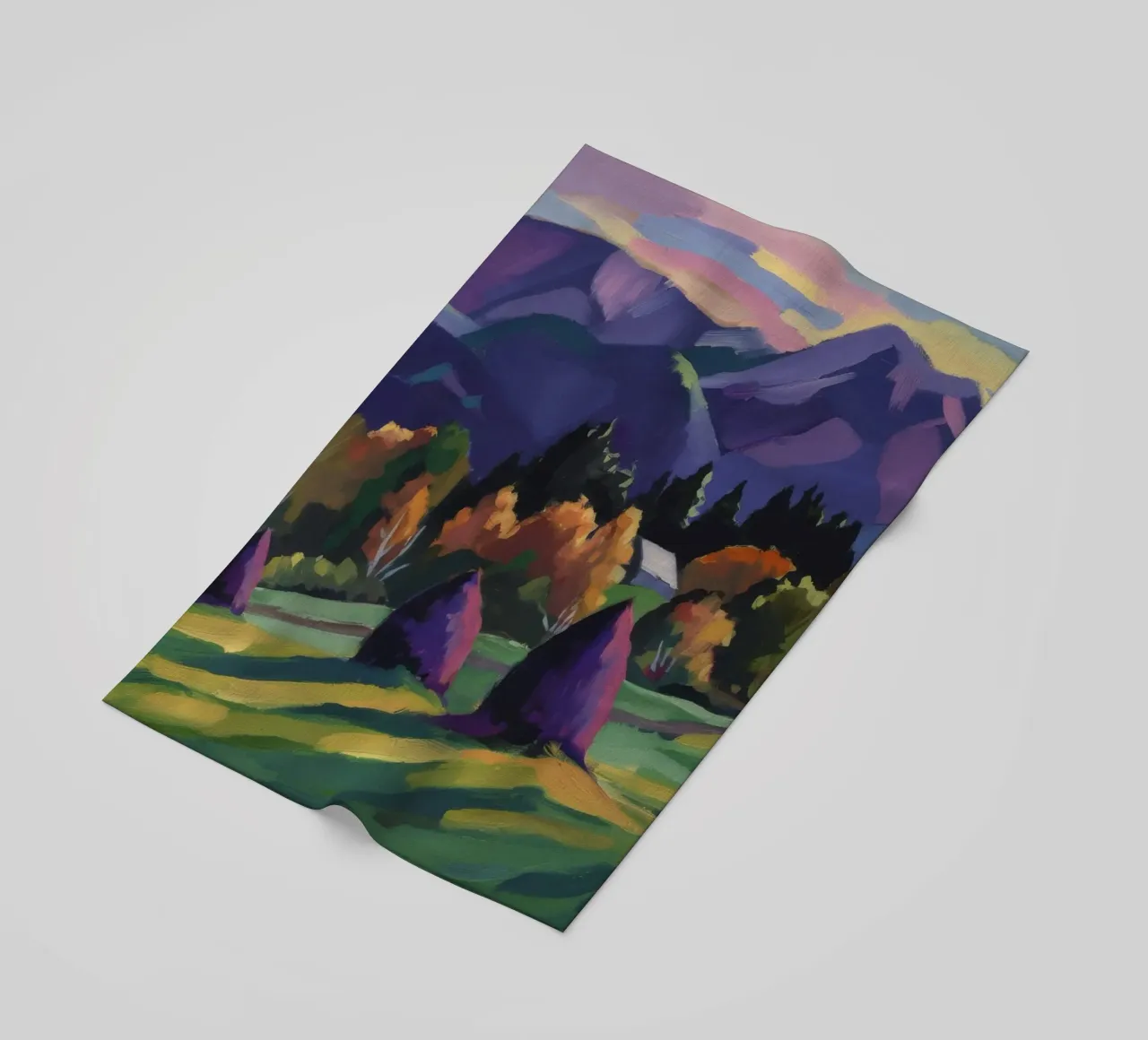 Sogni di pagliaio alpino telo mare da Radiance Landscape