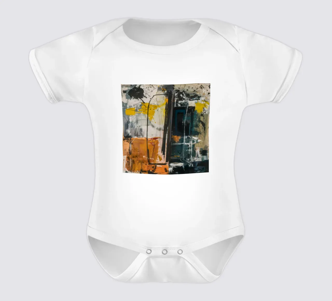 Scorcio di ingorgo urbano body neonato maniche corte da Dream Spectrum