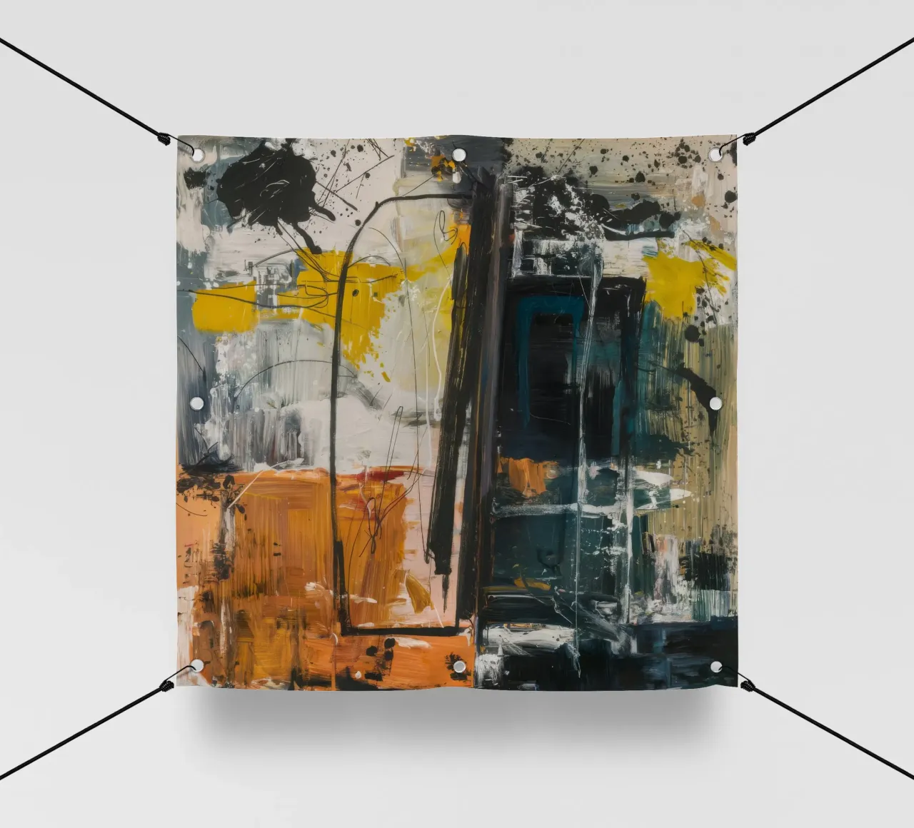 Scorcio di ingorgo urbano telo in pvc da Dream Spectrum
