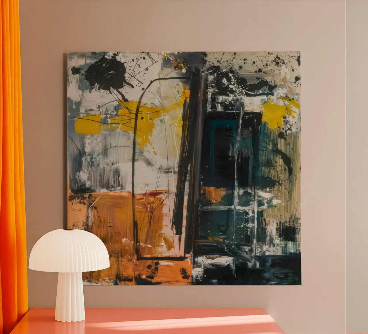 Scorcio di ingorgo urbano alluminio dibond da Dream Spectrum