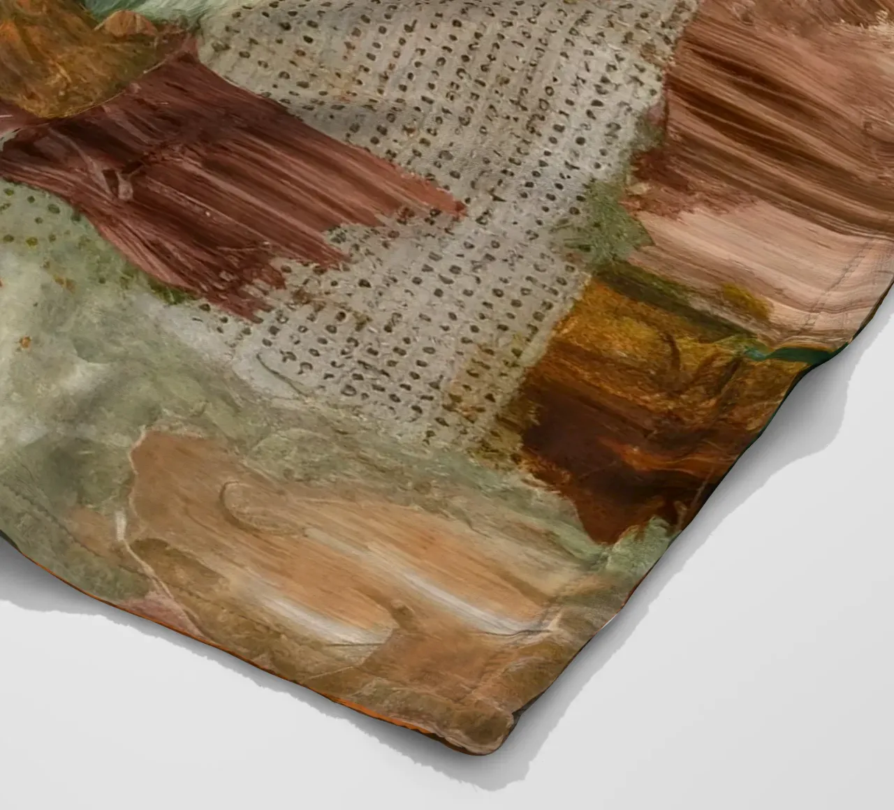 Terracotta Field Patches coperta in pile da Dream Spectrum