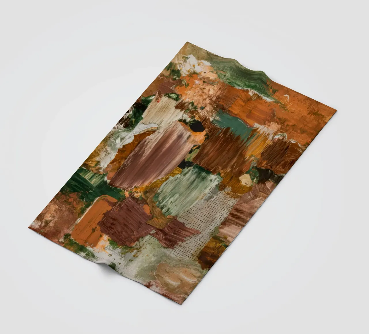 Terracotta Field Patches coperta in pile da Dream Spectrum