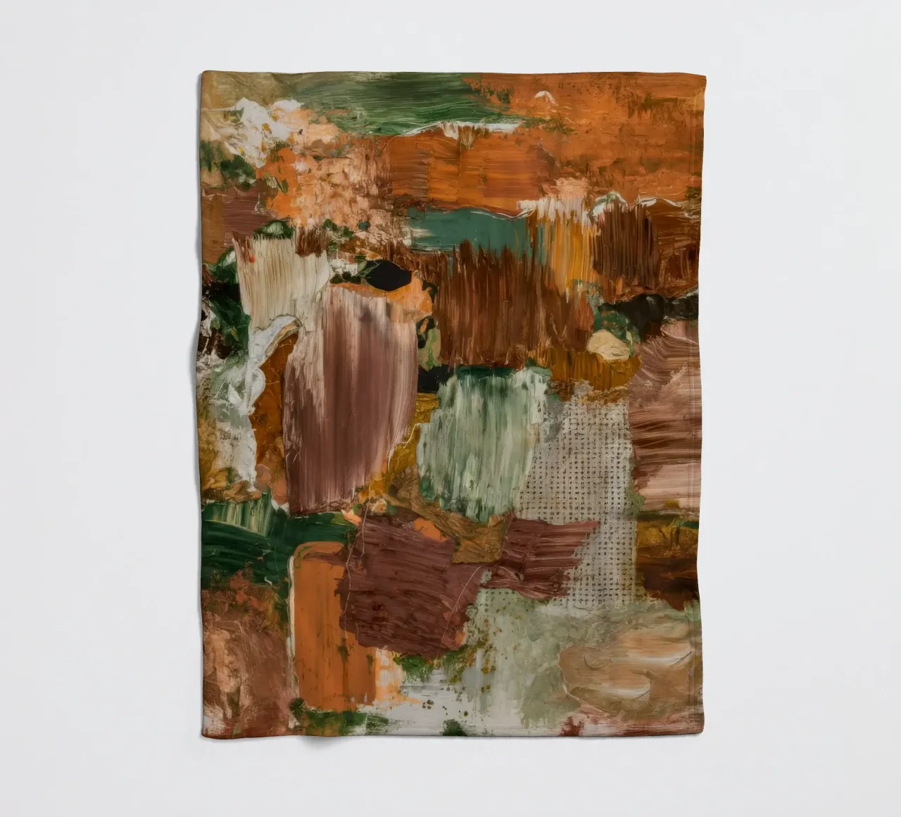 Terracotta Field Patches coperta in pile da Dream Spectrum