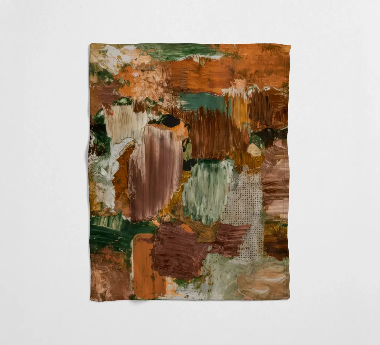 Terracotta Field Patches coperta in pile da Dream Spectrum
