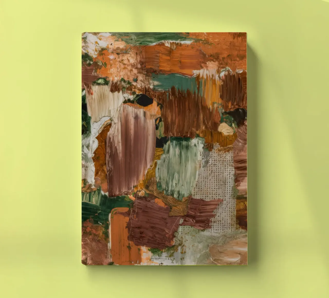 Terracotta Field Patches notebook by Dream Spectrum