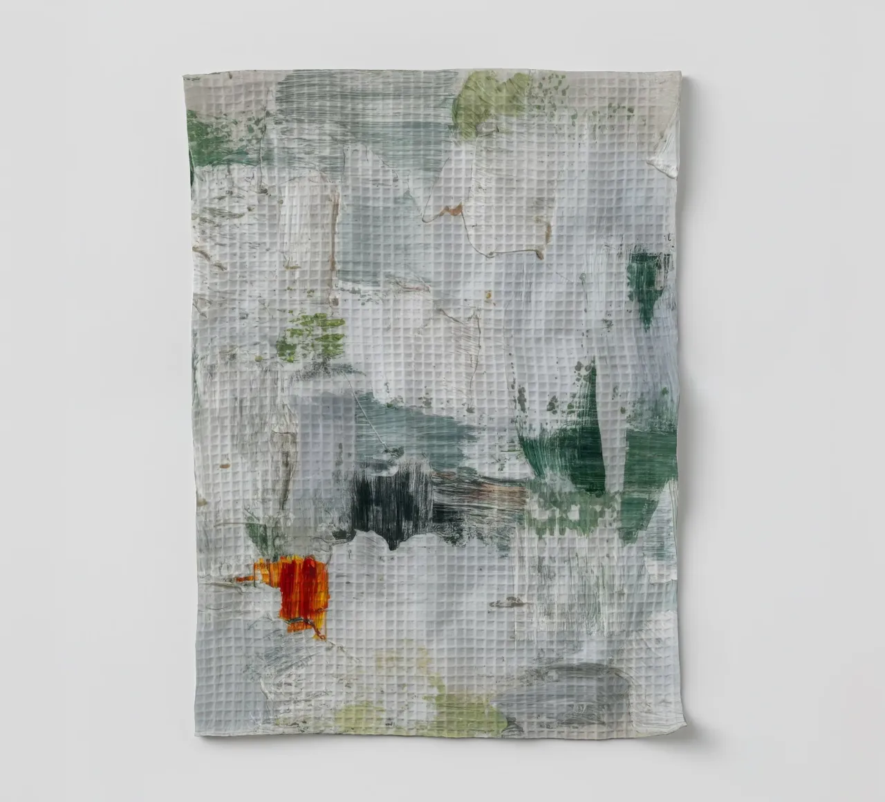 Arctic Frost Fragment tea towel by Dream Spectrum