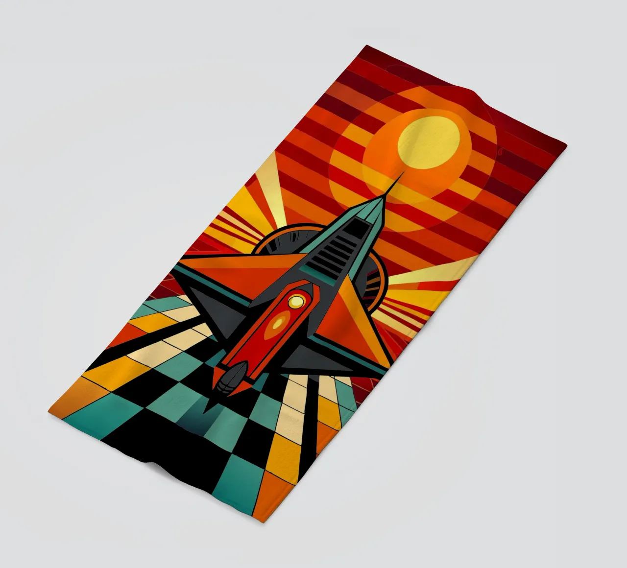 Astronave vettoriale telo mare da Elfath