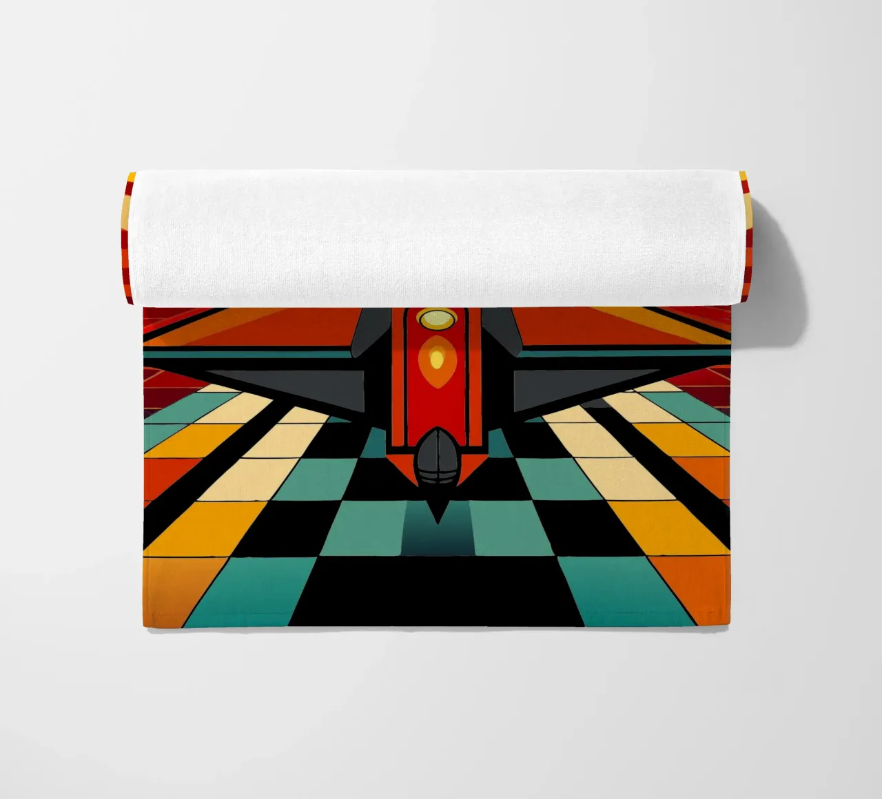 Astronave vettoriale telo mare da Elfath