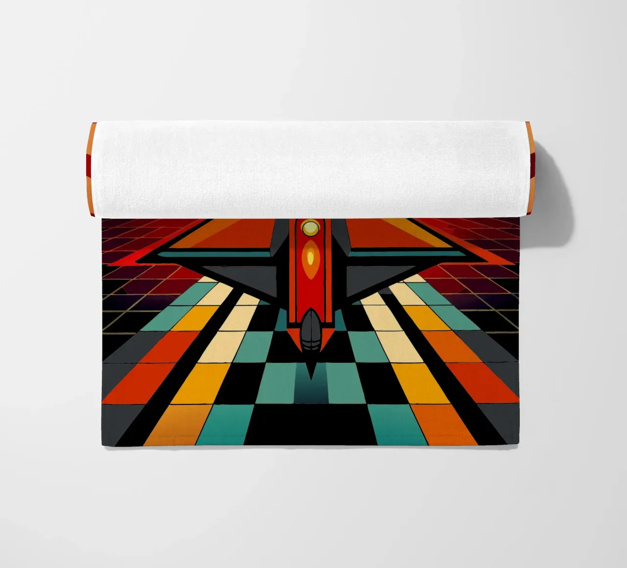 Astronave vettoriale telo mare da Elfath