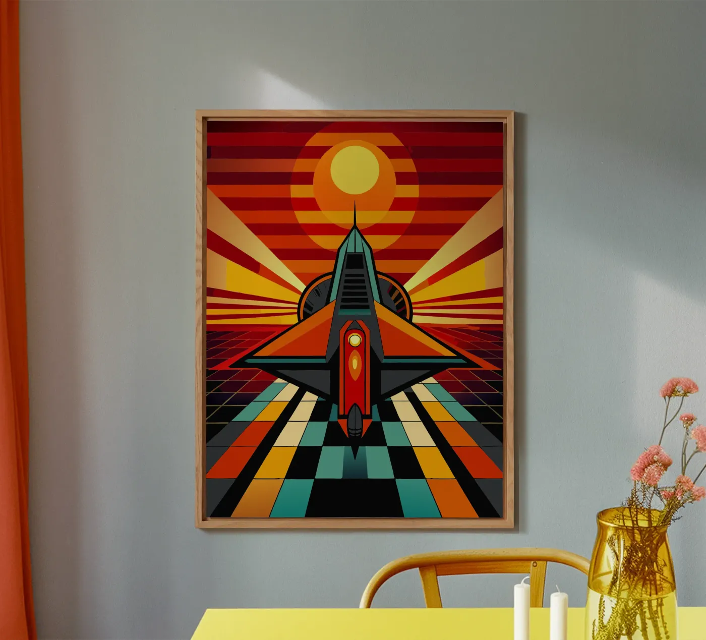 Spaceship vector forex plate by Elfath